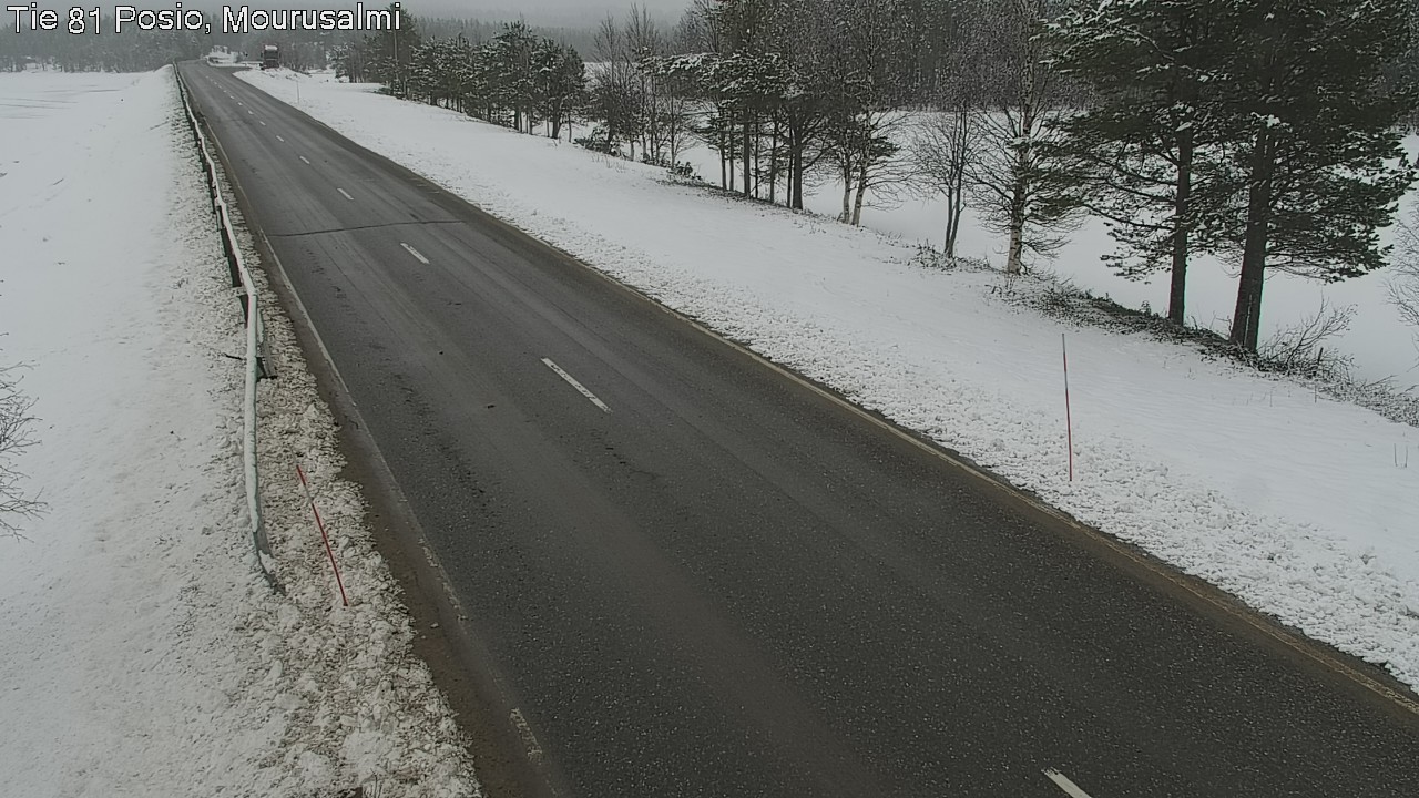 Kelikamerat Kuva Tie 81 Posio, Mourusalmi, Posio, Lappi