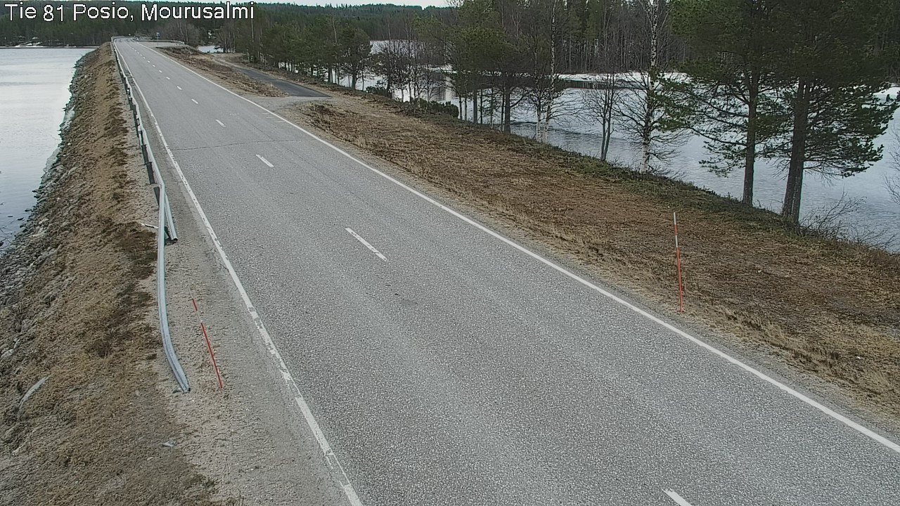 Weather Camera Image Road 81 Posio, Mourusalmi, Posio, Lappi