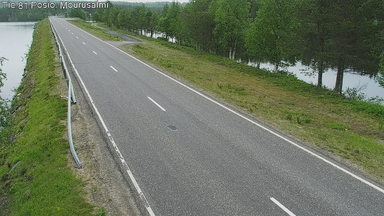 Kelikamerat Kuva Tie 81 Posio, Mourusalmi, Posio, Lappi