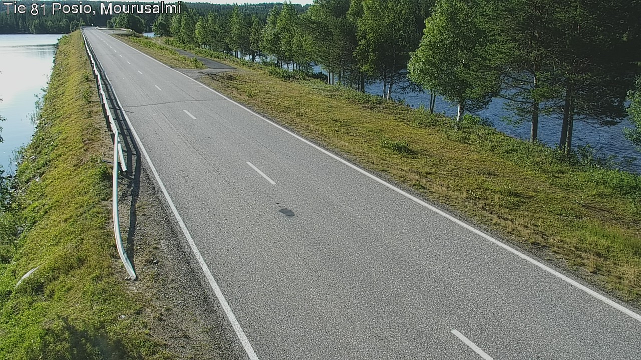 Weather Camera Image Road 81 Posio, Mourusalmi, Posio, Lappi