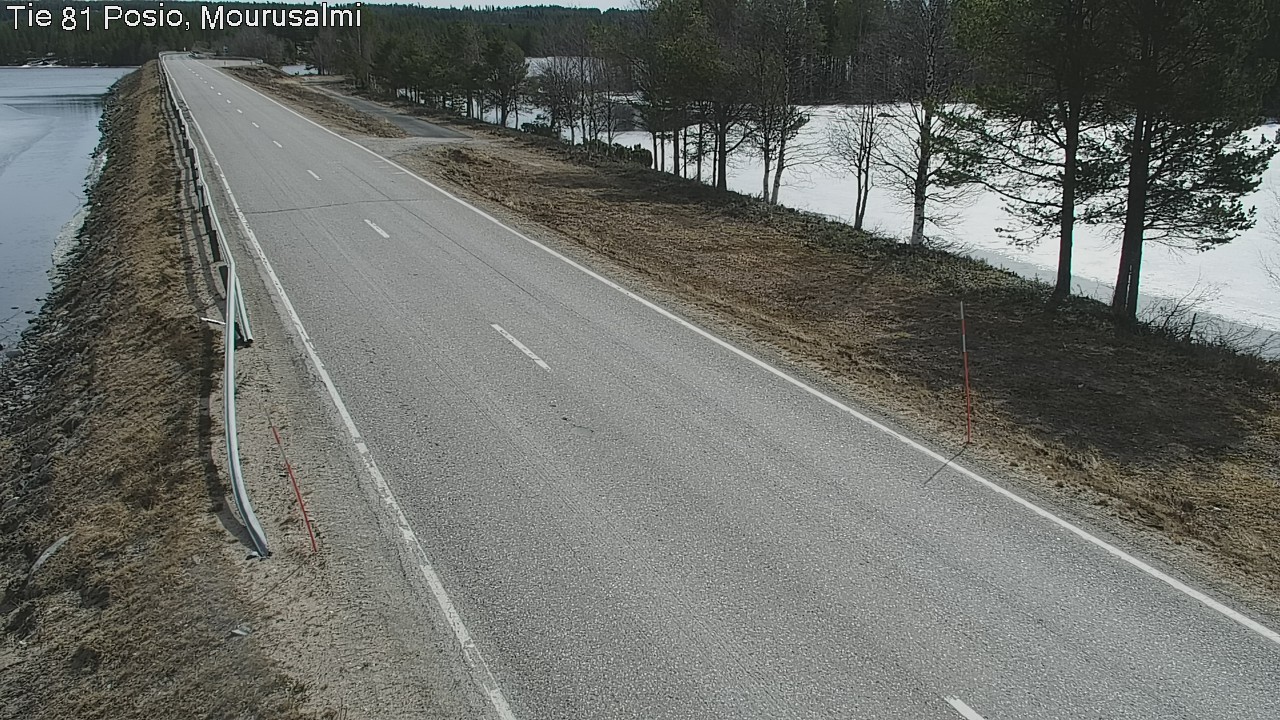 Weather Camera Image Väg 81 Posio, Mourusalmi, Posio, Lappi