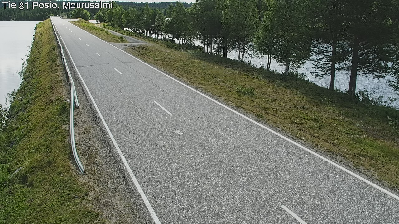 Weather Camera Image Road 81 Posio, Mourusalmi, Posio, Lappi