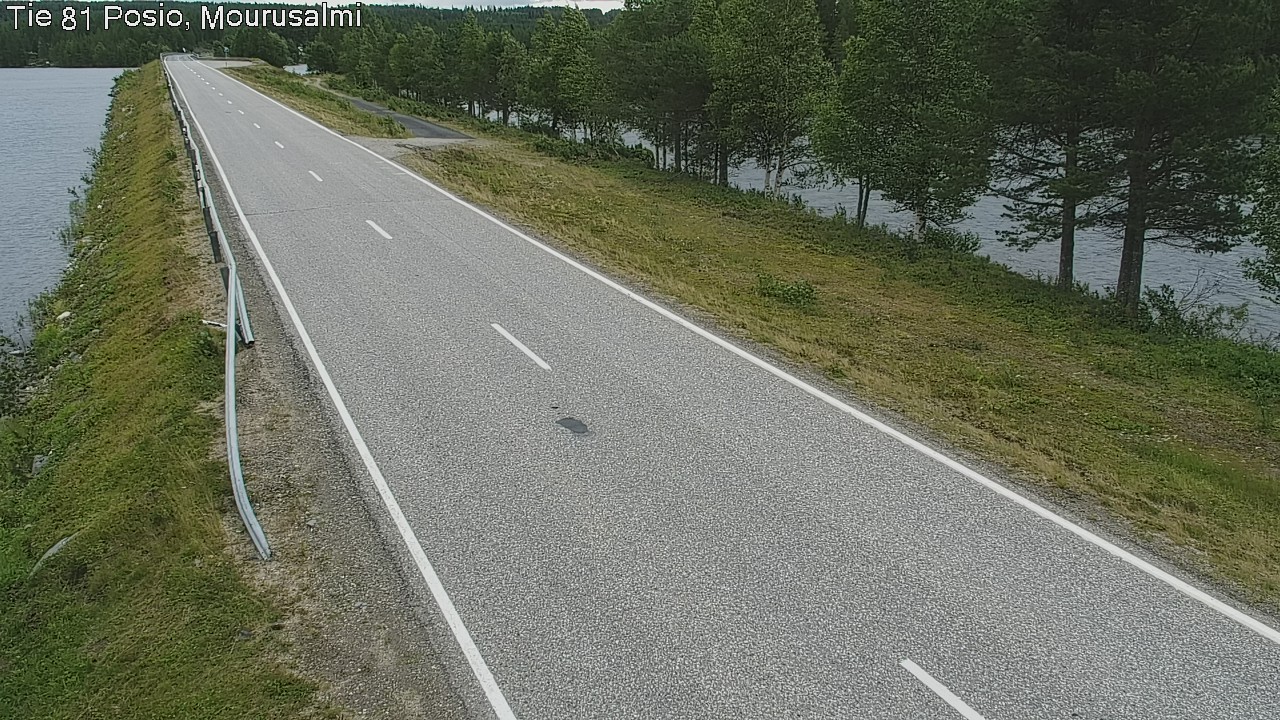 Kelikamerat Kuva Tie 81 Posio, Mourusalmi, Posio, Lappi