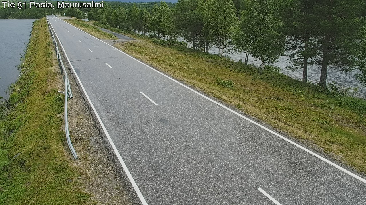 Kelikamerat Kuva Tie 81 Posio, Mourusalmi, Posio, Lappi