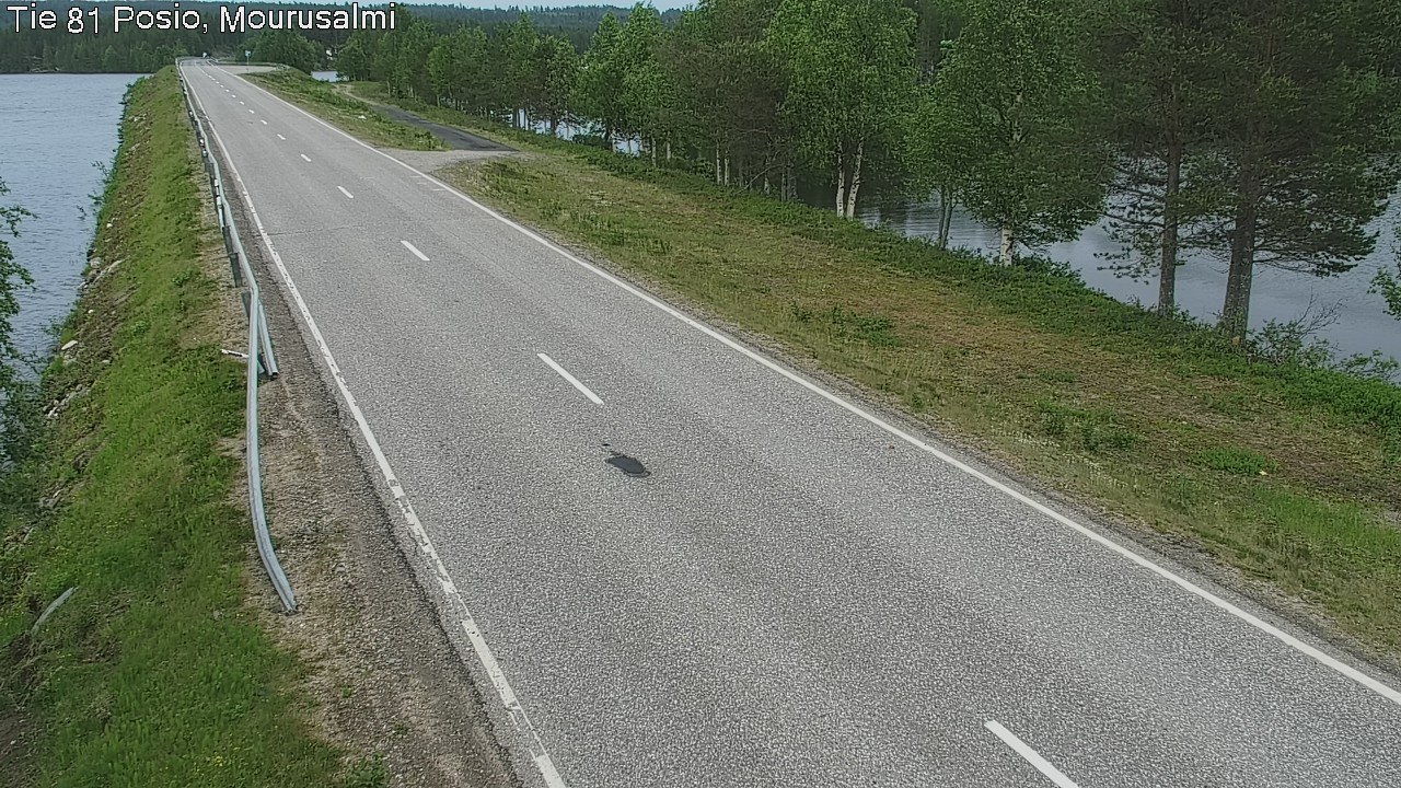 Kelikamerat Kuva Tie 81 Posio, Mourusalmi, Posio, Lappi