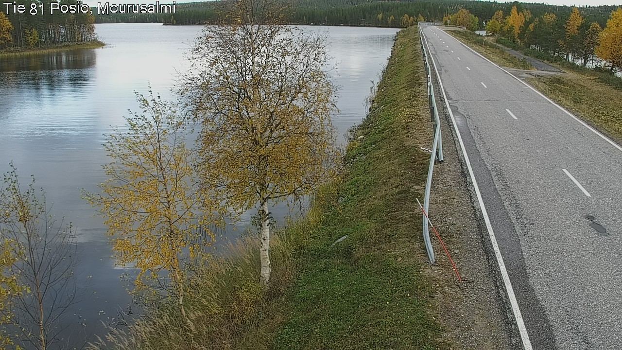 Kelikamerat Kuva Tie 81 Posio, Mourusalmi, Posio, Lappi