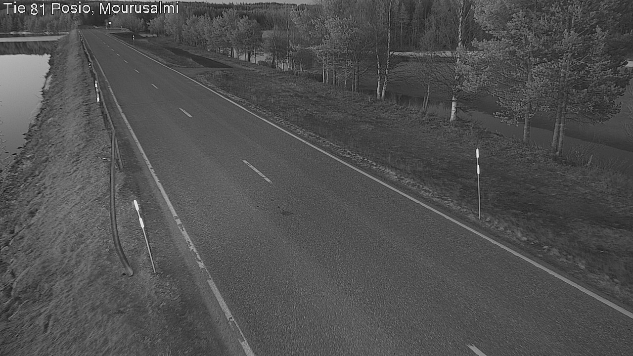 Weather Camera Image Road 81 Posio, Mourusalmi, Posio, Lappi