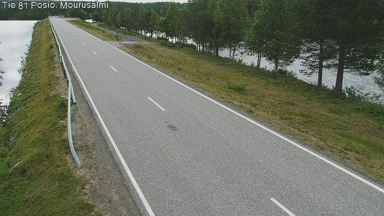 Weather Camera Image Road 81 Posio, Mourusalmi, Posio, Lappi