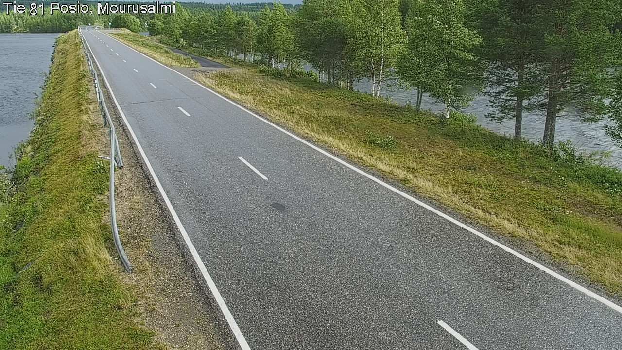 Kelikamerat Kuva Tie 81 Posio, Mourusalmi, Posio, Lappi
