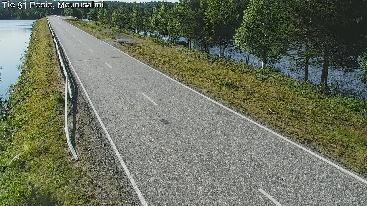 Weather Camera Image Road 81 Posio, Mourusalmi, Posio, Lappi