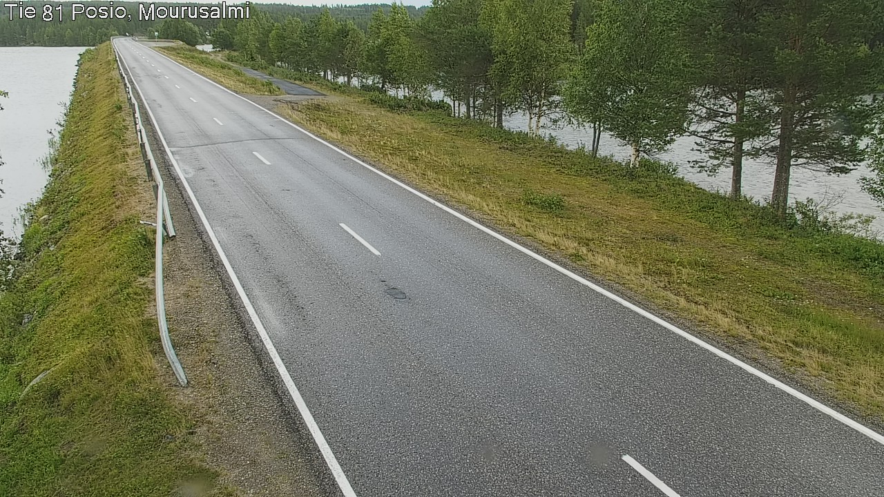 Kelikamerat Kuva Tie 81 Posio, Mourusalmi, Posio, Lappi