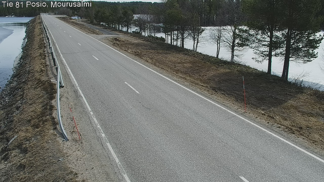 Weather Camera Image Väg 81 Posio, Mourusalmi, Posio, Lappi