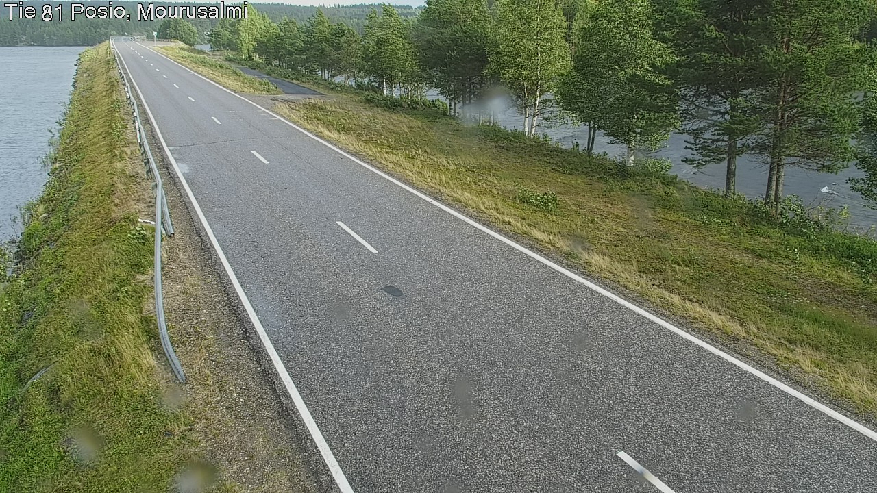 Kelikamerat Kuva Tie 81 Posio, Mourusalmi, Posio, Lappi