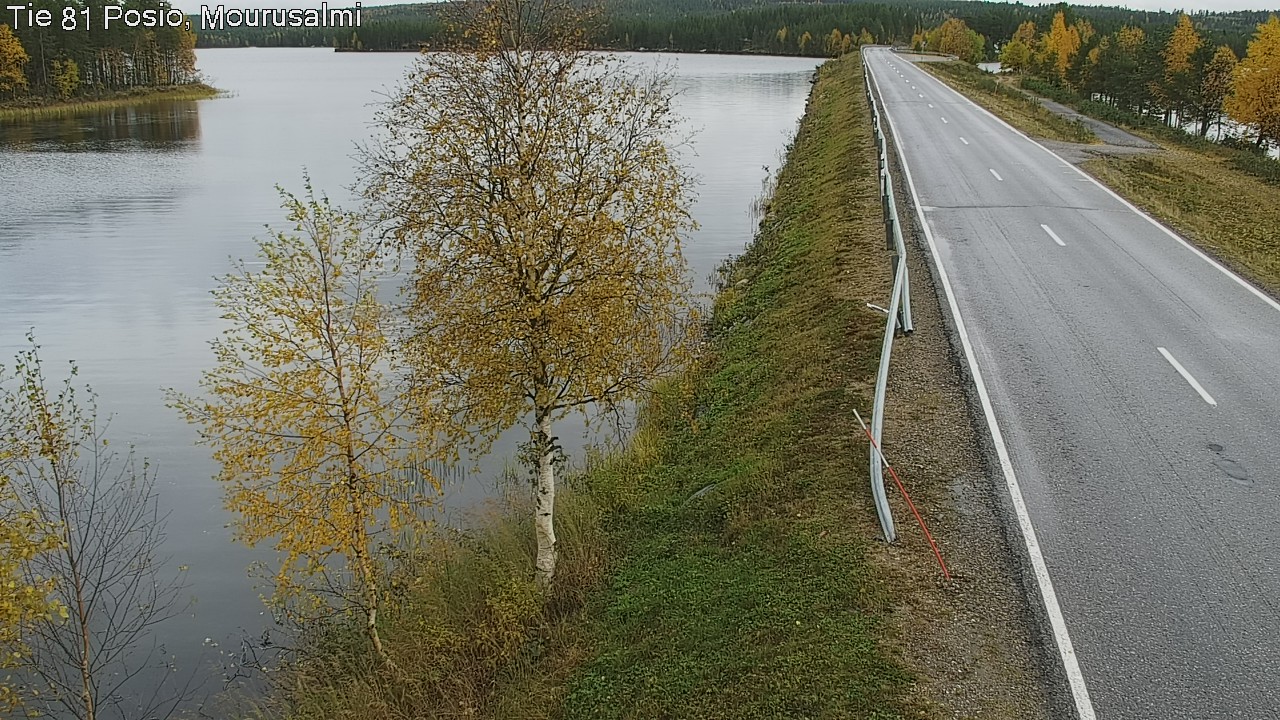 Kelikamerat Kuva Tie 81 Posio, Mourusalmi, Posio, Lappi