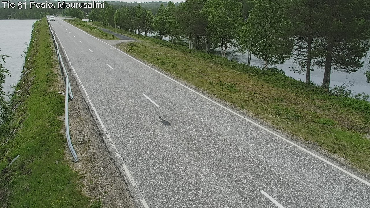 Kelikamerat Kuva Tie 81 Posio, Mourusalmi, Posio, Lappi