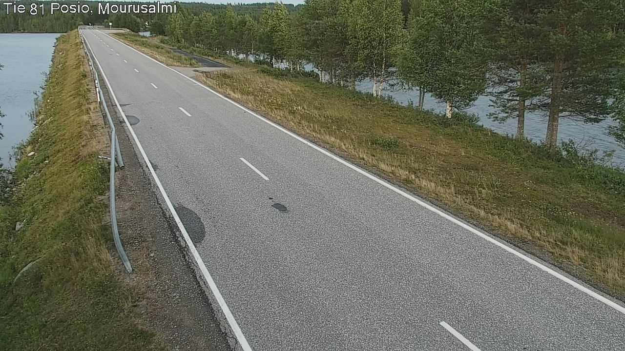Kelikamerat Kuva Tie 81 Posio, Mourusalmi, Posio, Lappi