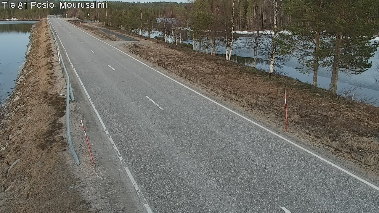 Weather Camera Image Väg 81 Posio, Mourusalmi, Posio, Lappi