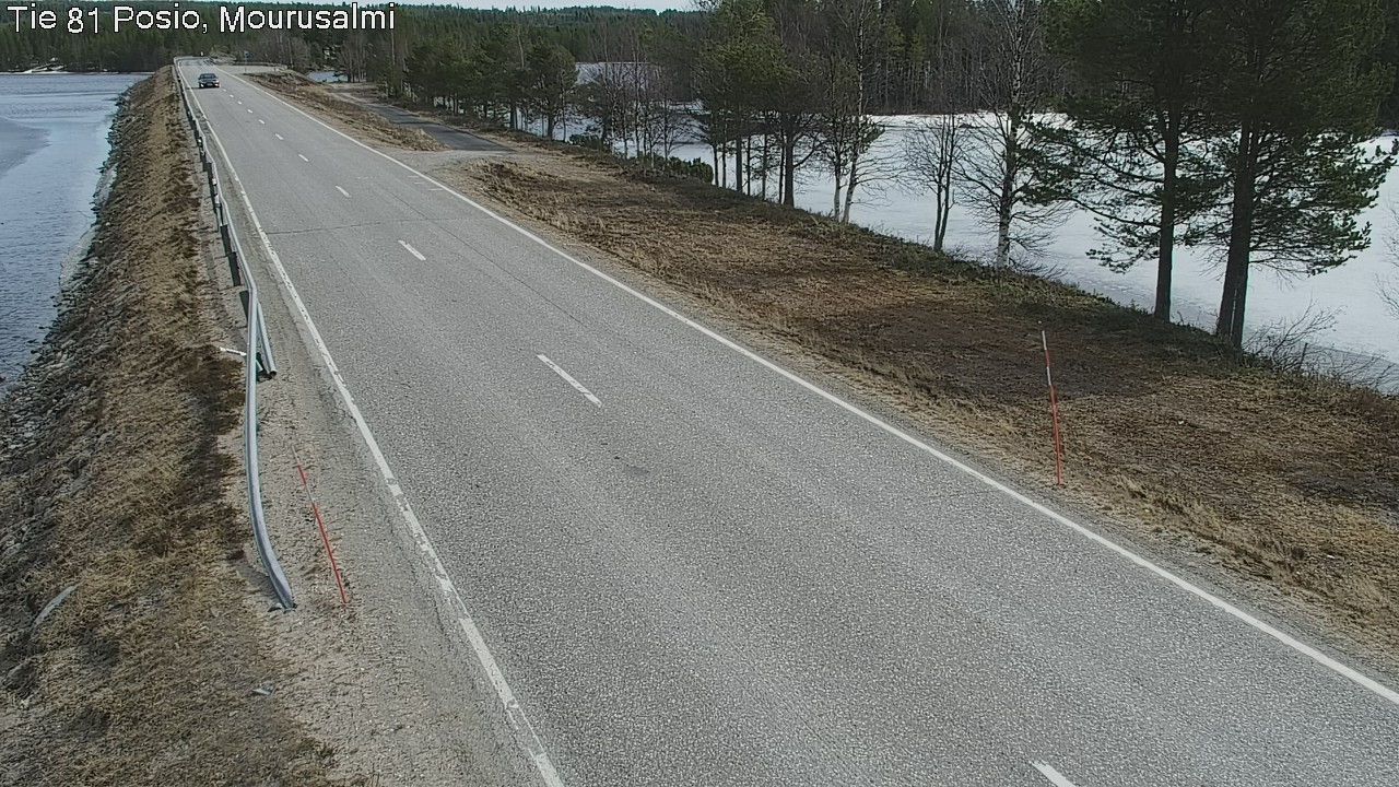 Weather Camera Image Väg 81 Posio, Mourusalmi, Posio, Lappi