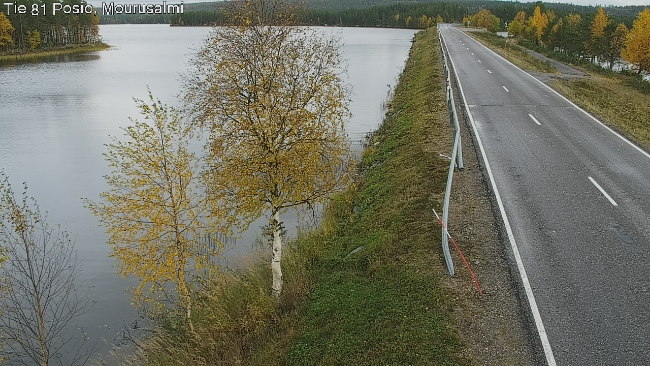 Kelikamerat Kuva Tie 81 Posio, Mourusalmi, Posio, Lappi