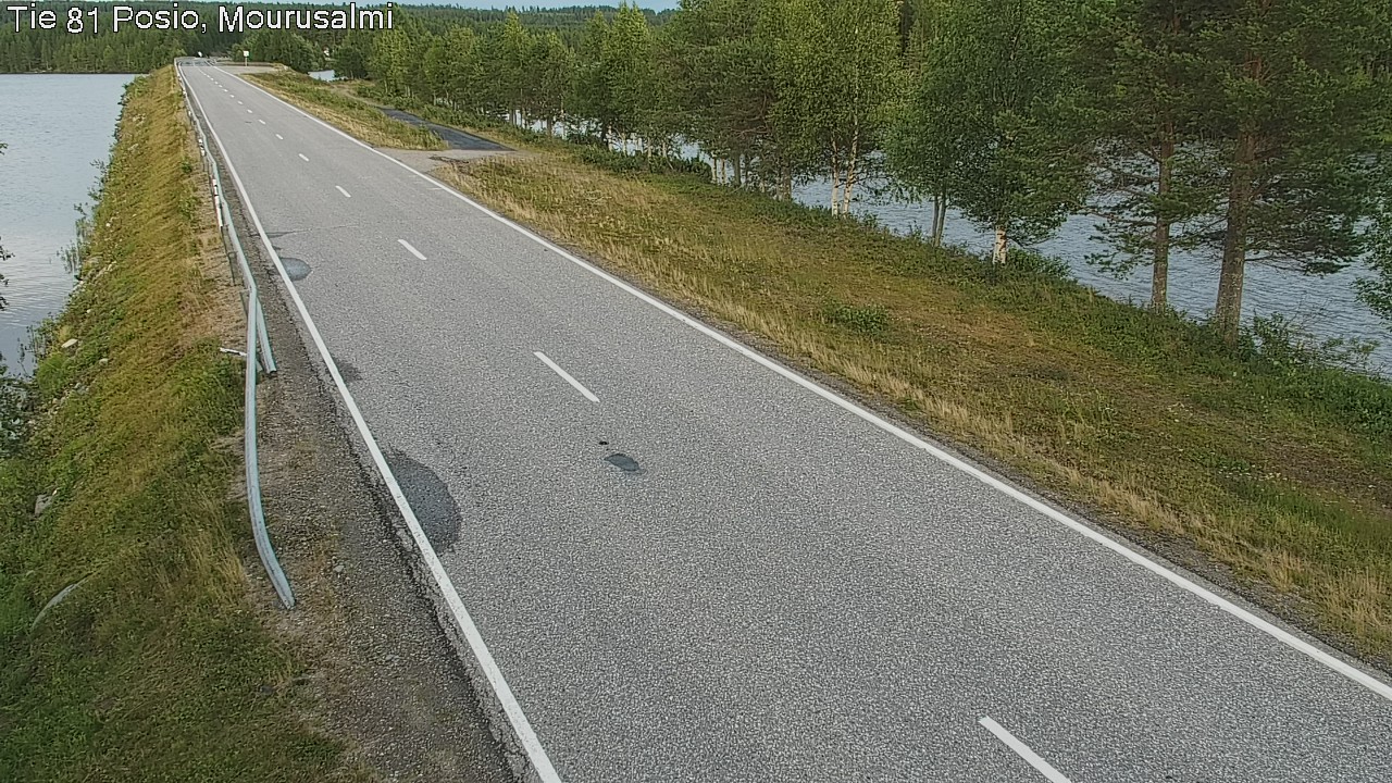 Kelikamerat Kuva Tie 81 Posio, Mourusalmi, Posio, Lappi