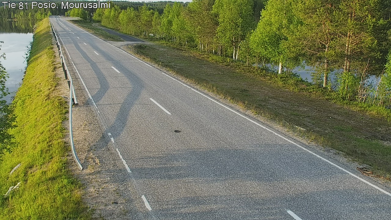 Weather Camera Image Väg 81 Posio, Mourusalmi, Posio, Lappi