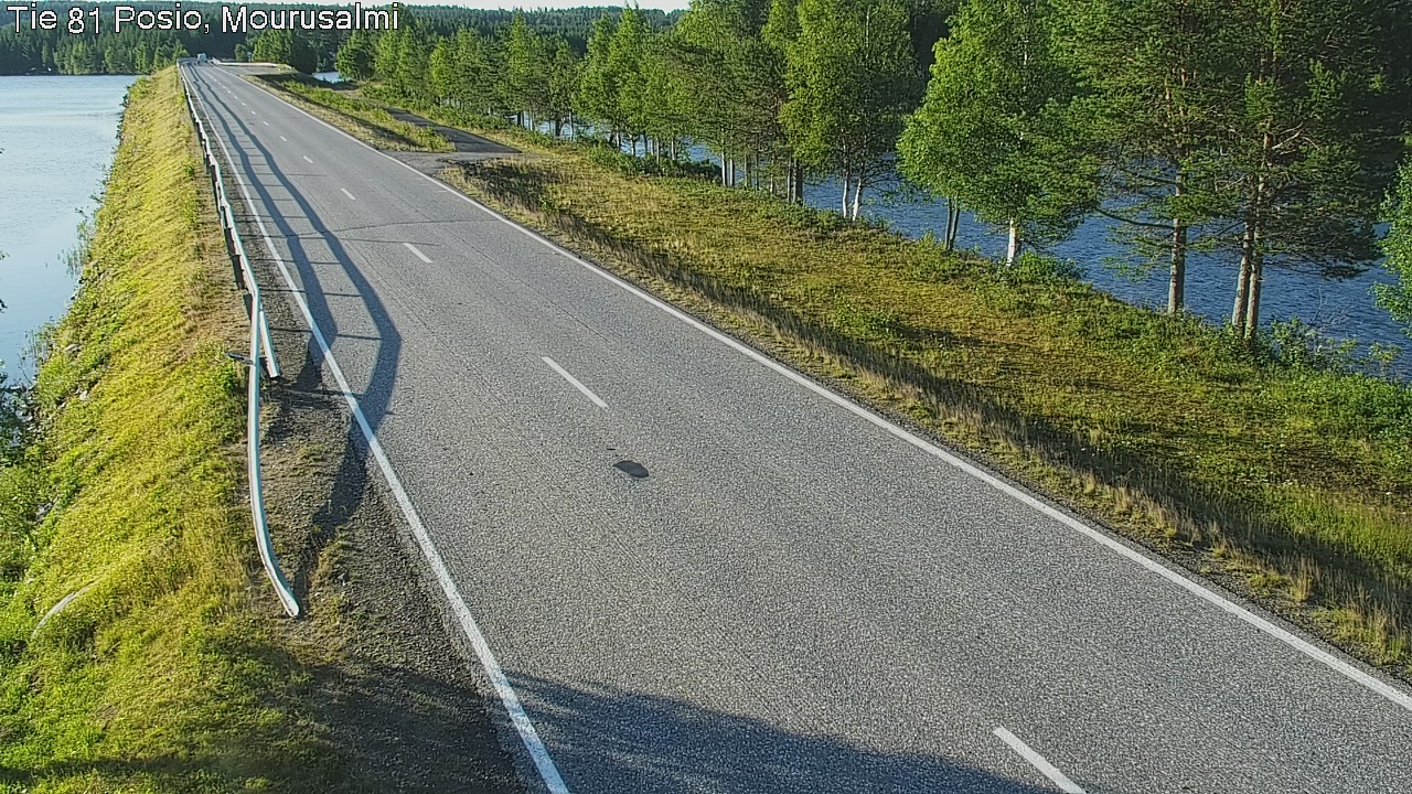 Weather Camera Image Road 81 Posio, Mourusalmi, Posio, Lappi