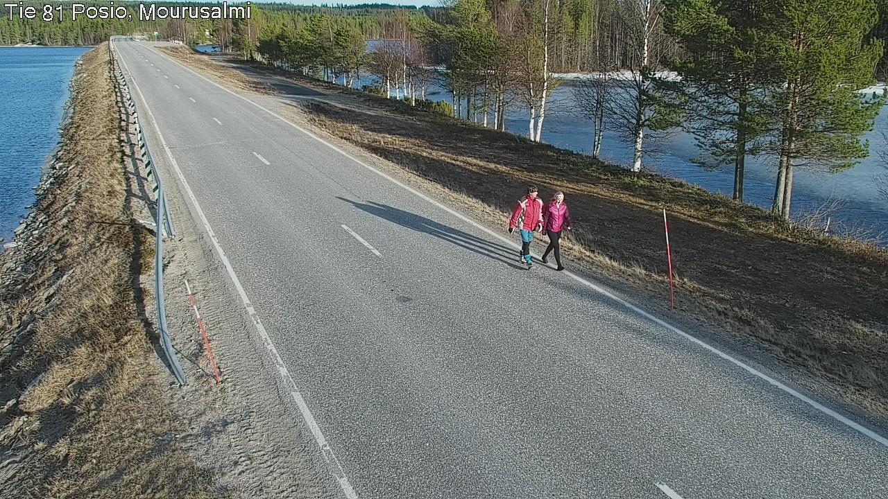 Weather Camera Image Väg 81 Posio, Mourusalmi, Posio, Lappi