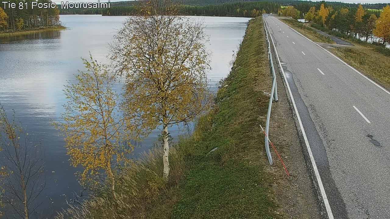 Kelikamerat Kuva Tie 81 Posio, Mourusalmi, Posio, Lappi