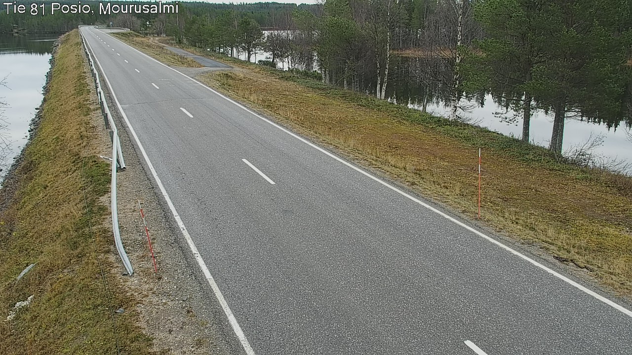 Kelikamerat Kuva Tie 81 Posio, Mourusalmi, Posio, Lappi