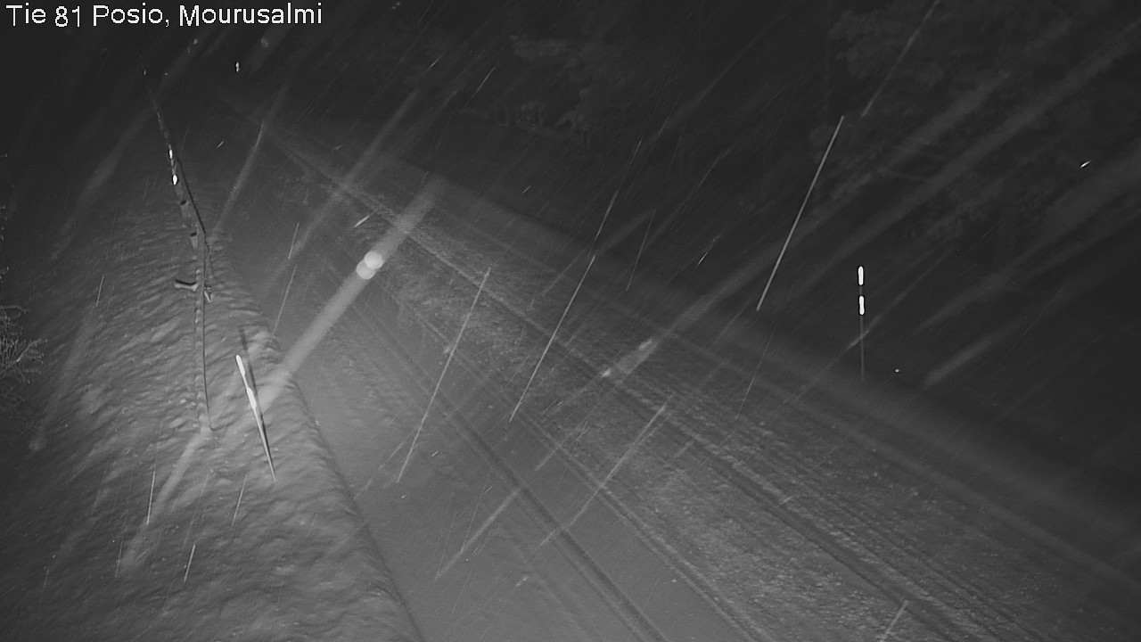Weather Camera Image Väg 81 Posio, Mourusalmi, Posio, Lappi