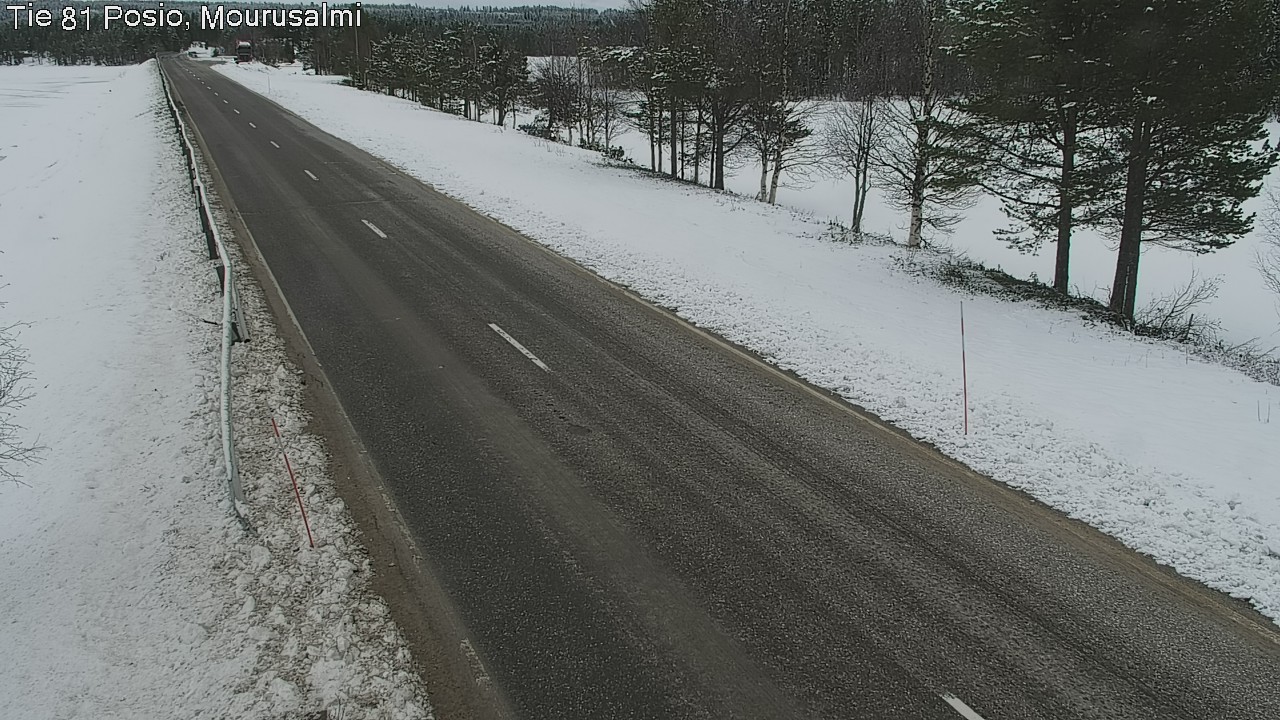 Kelikamerat Kuva Tie 81 Posio, Mourusalmi, Posio, Lappi