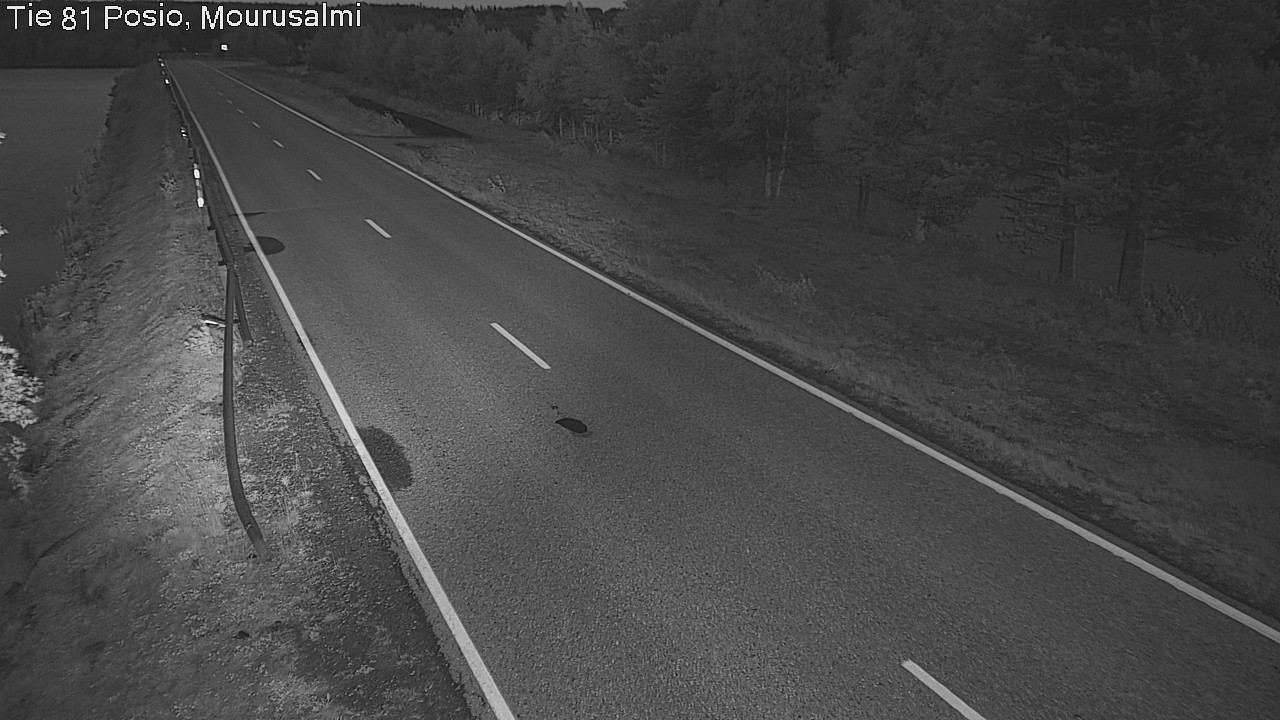 Kelikamerat Kuva Tie 81 Posio, Mourusalmi, Posio, Lappi
