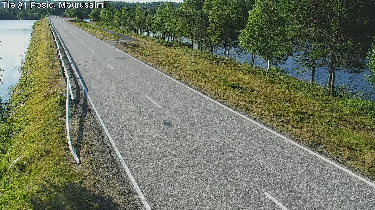 Weather Camera Image Road 81 Posio, Mourusalmi, Posio, Lappi