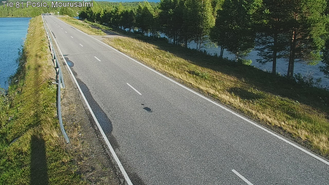 Kelikamerat Kuva Tie 81 Posio, Mourusalmi, Posio, Lappi