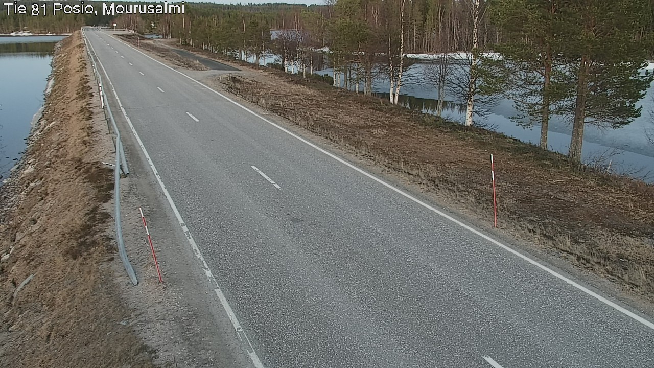 Weather Camera Image Väg 81 Posio, Mourusalmi, Posio, Lappi
