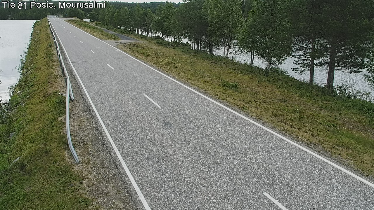 Weather Camera Image Road 81 Posio, Mourusalmi, Posio, Lappi