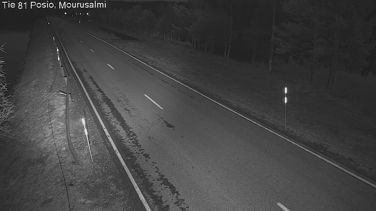 Kelikamerat Kuva Tie 81 Posio, Mourusalmi, Posio, Lappi
