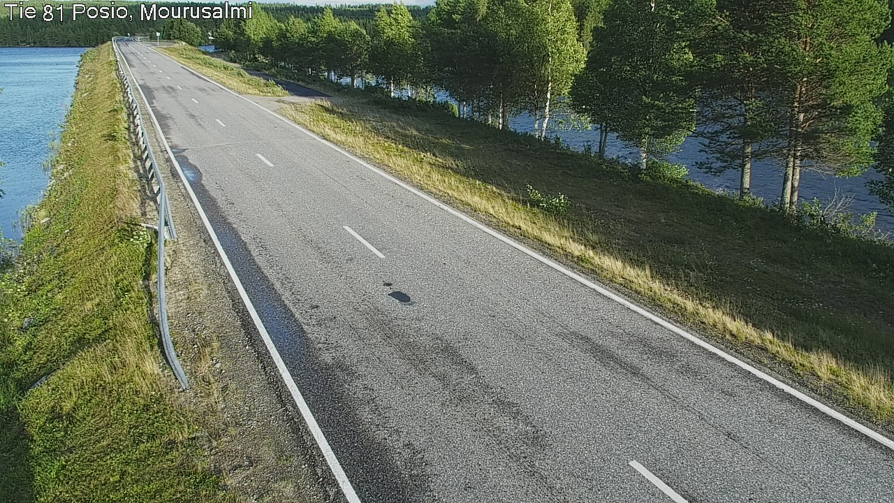 Kelikamerat Kuva Tie 81 Posio, Mourusalmi, Posio, Lappi