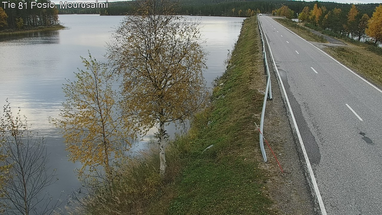 Kelikamerat Kuva Tie 81 Posio, Mourusalmi, Posio, Lappi