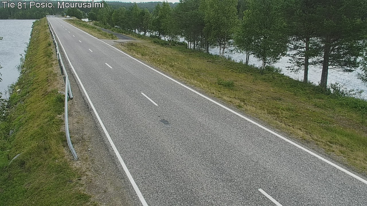 Kelikamerat Kuva Tie 81 Posio, Mourusalmi, Posio, Lappi