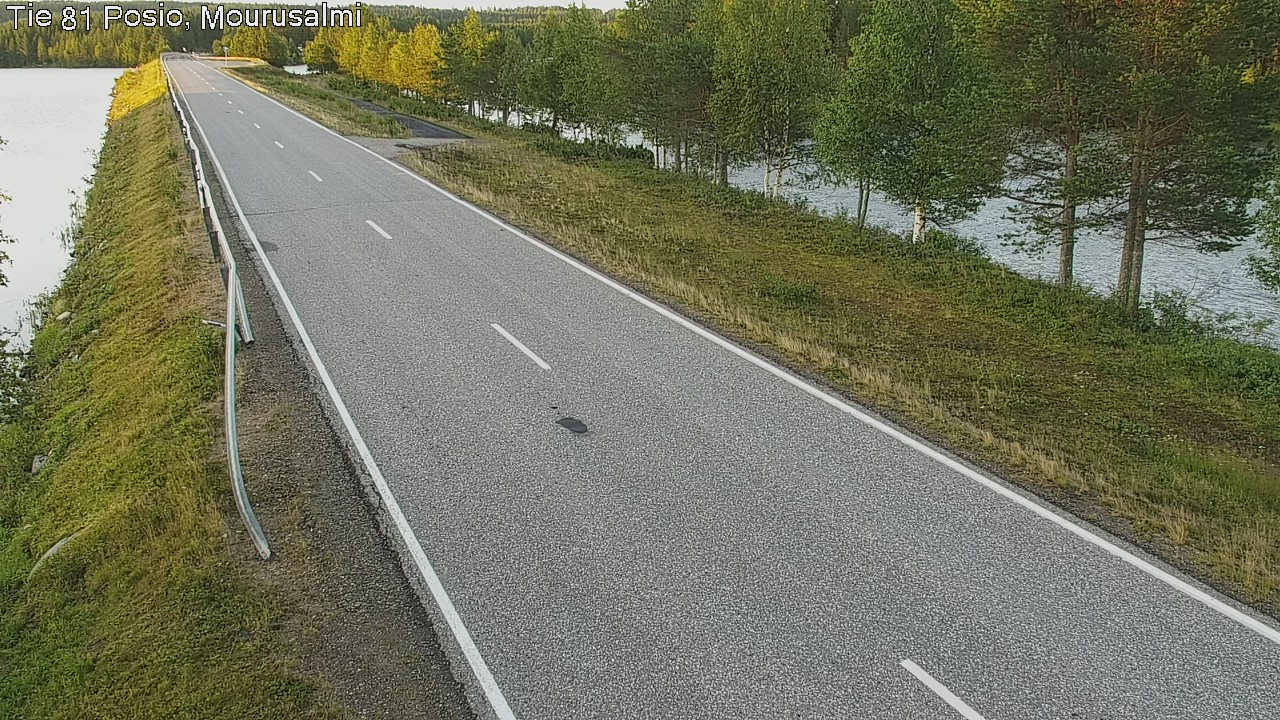 Kelikamerat Kuva Tie 81 Posio, Mourusalmi, Posio, Lappi