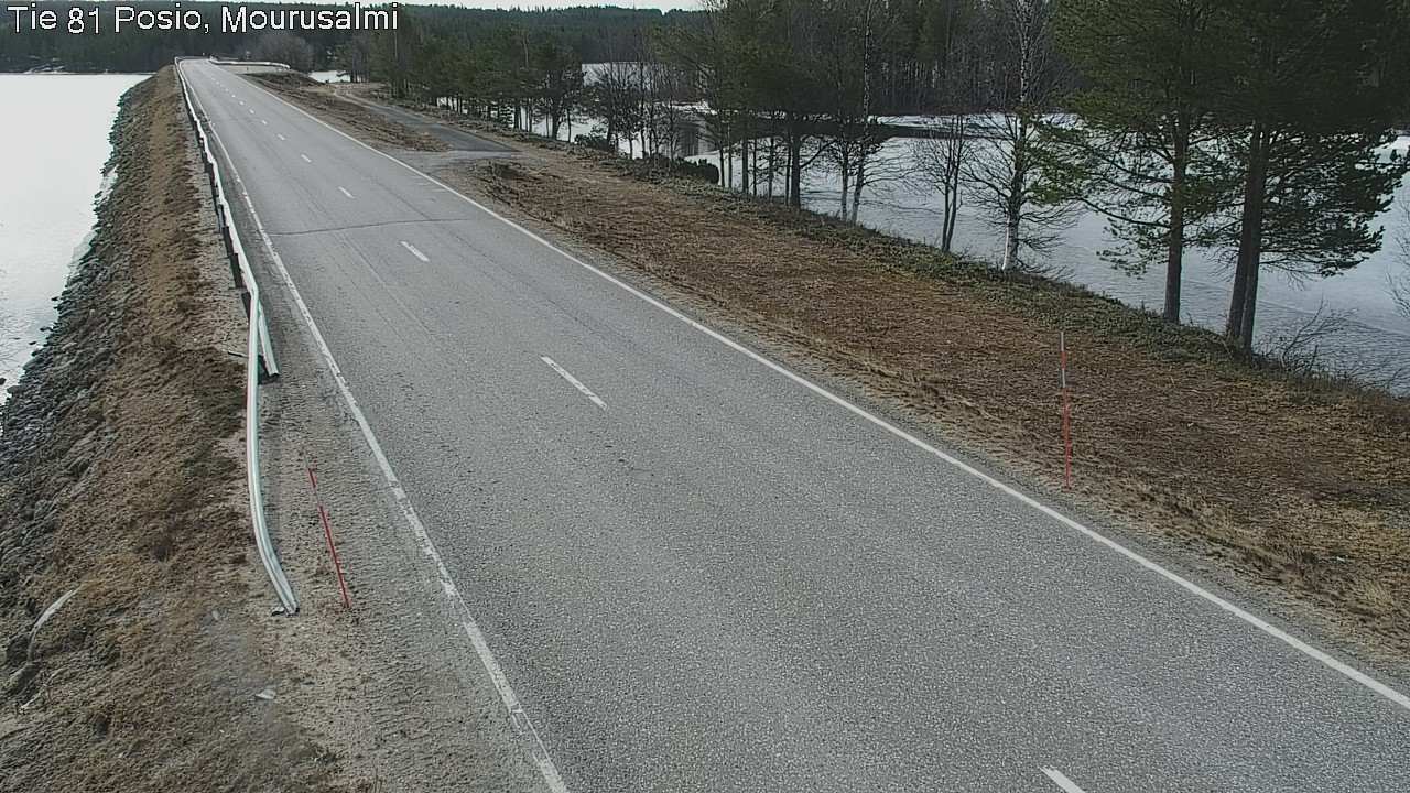 Weather Camera Image Road 81 Posio, Mourusalmi, Posio, Lappi