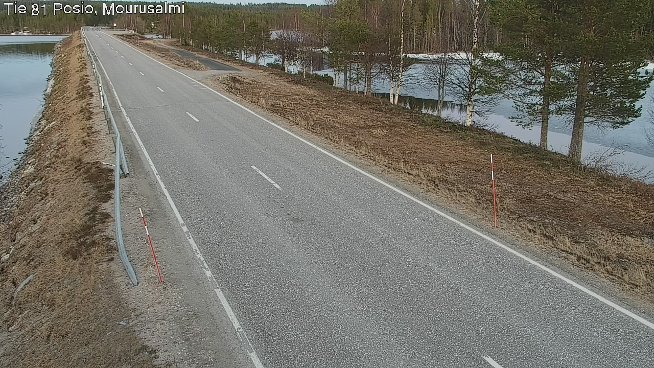 Weather Camera Image Väg 81 Posio, Mourusalmi, Posio, Lappi