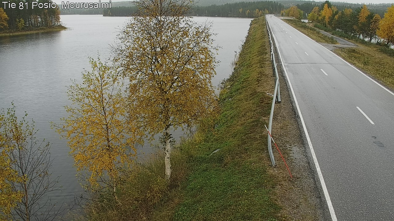 Kelikamerat Kuva Tie 81 Posio, Mourusalmi, Posio, Lappi