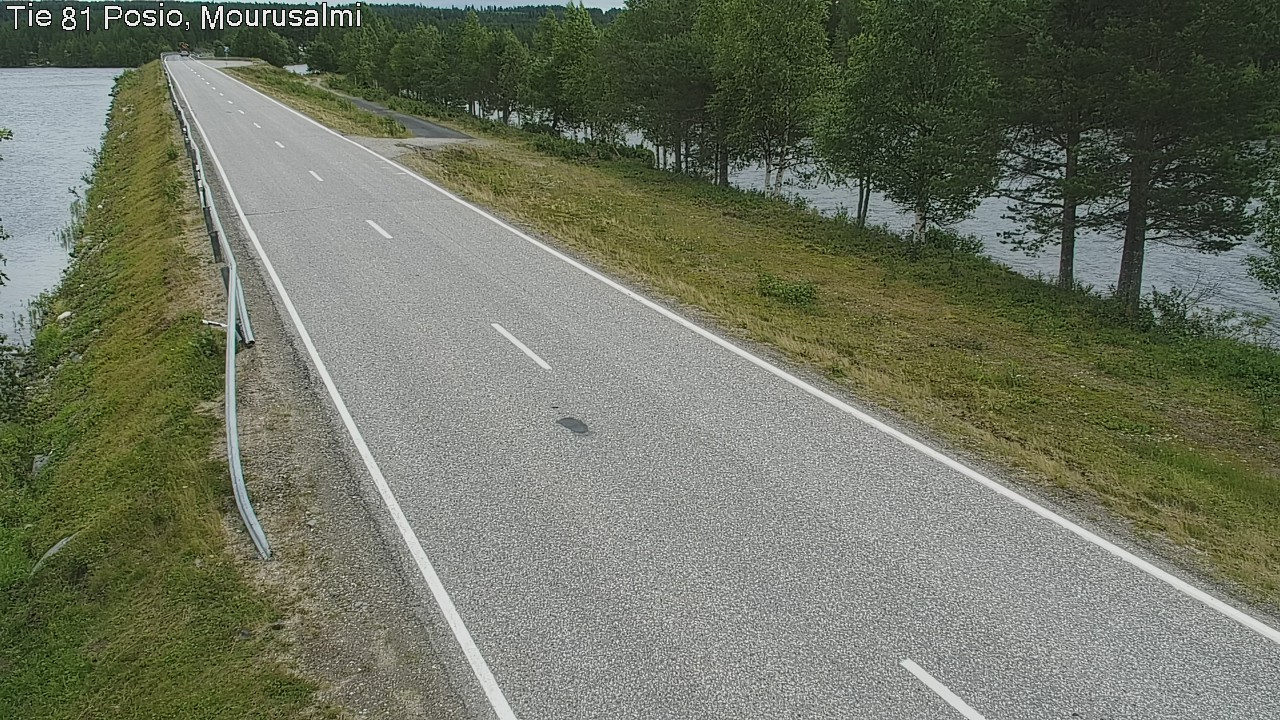 Kelikamerat Kuva Tie 81 Posio, Mourusalmi, Posio, Lappi