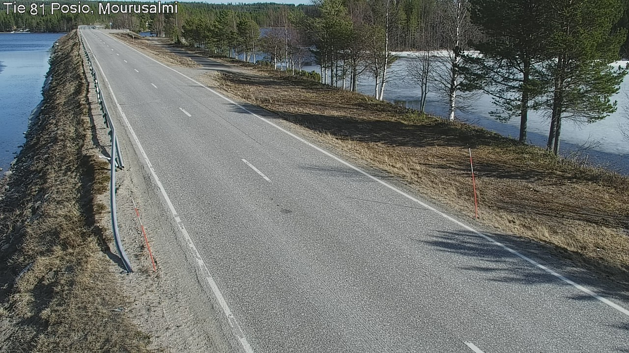 Weather Camera Image Väg 81 Posio, Mourusalmi, Posio, Lappi