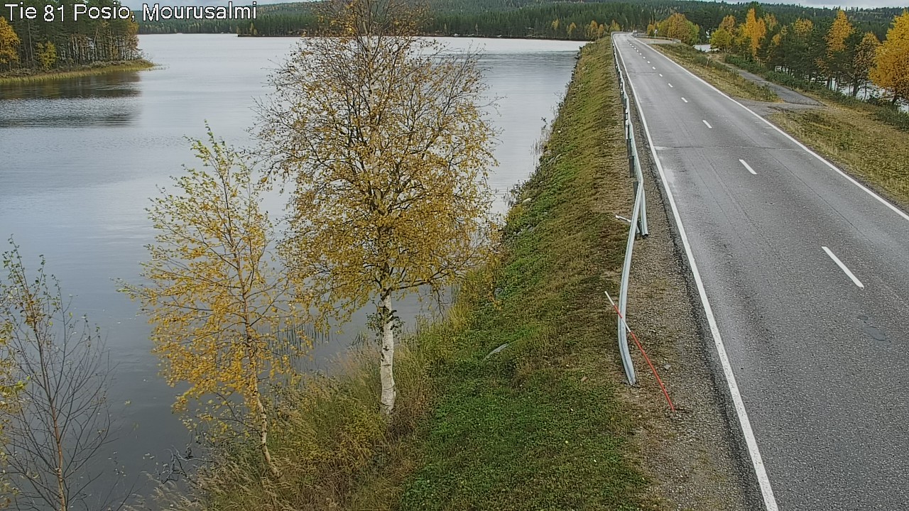 Kelikamerat Kuva Tie 81 Posio, Mourusalmi, Posio, Lappi