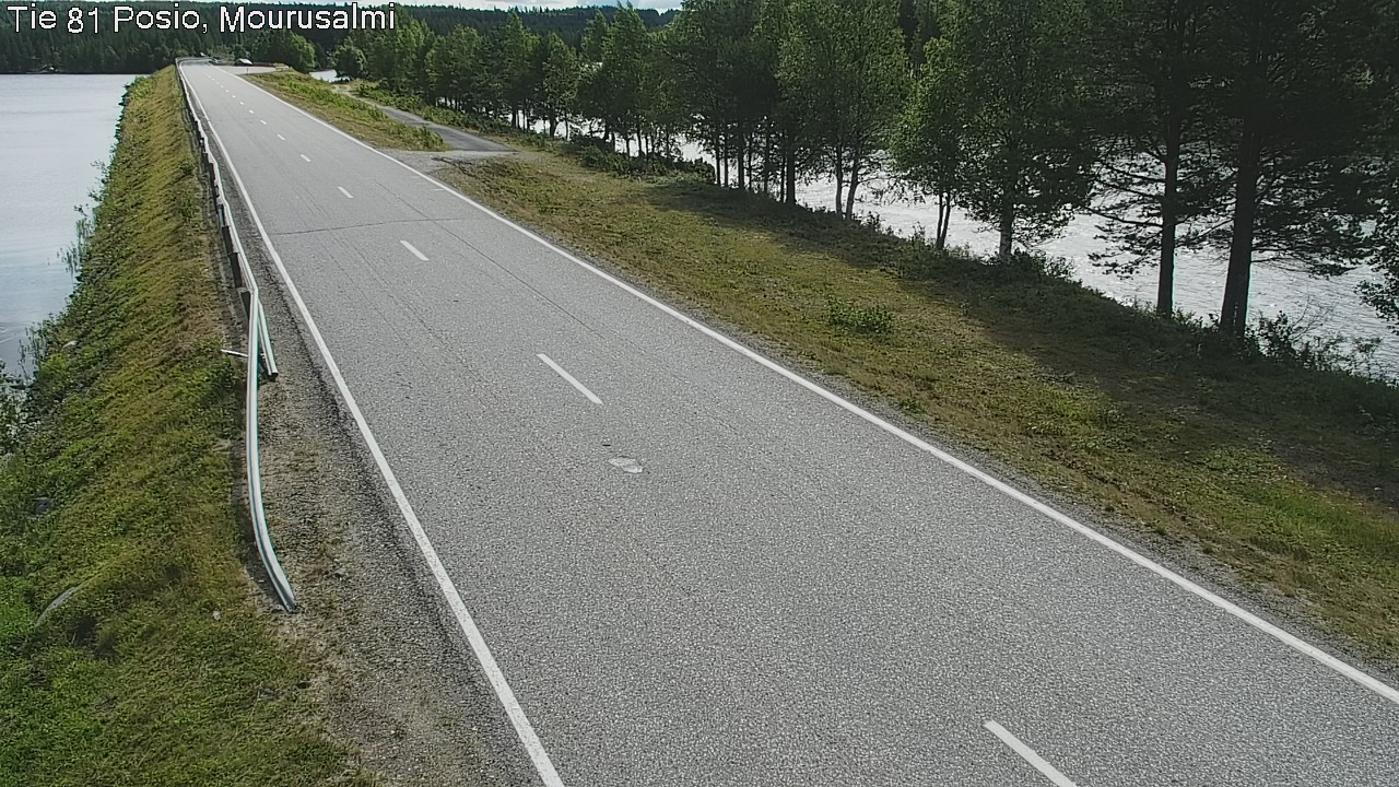 Weather Camera Image Road 81 Posio, Mourusalmi, Posio, Lappi