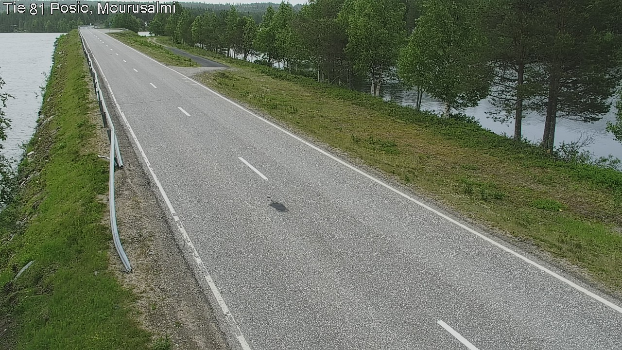 Kelikamerat Kuva Tie 81 Posio, Mourusalmi, Posio, Lappi