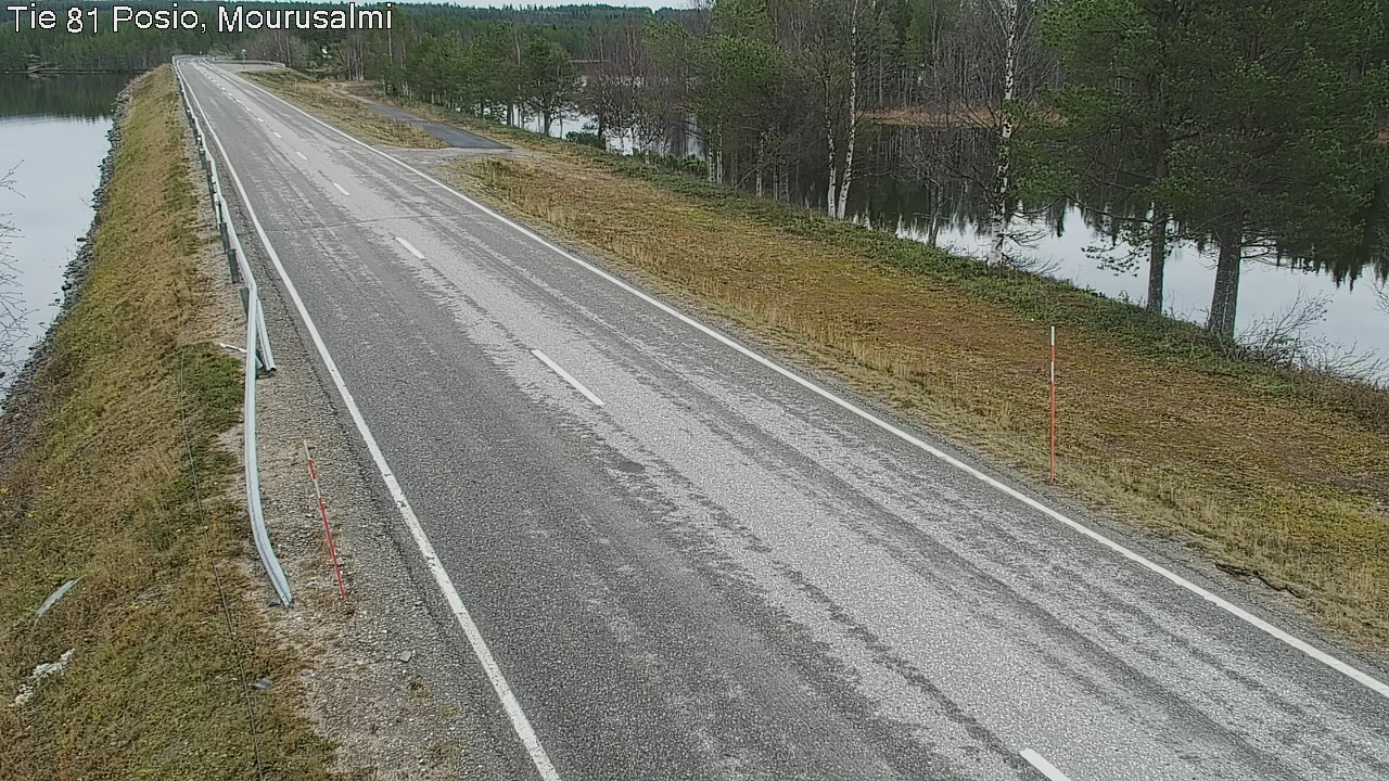 Kelikamerat Kuva Tie 81 Posio, Mourusalmi, Posio, Lappi